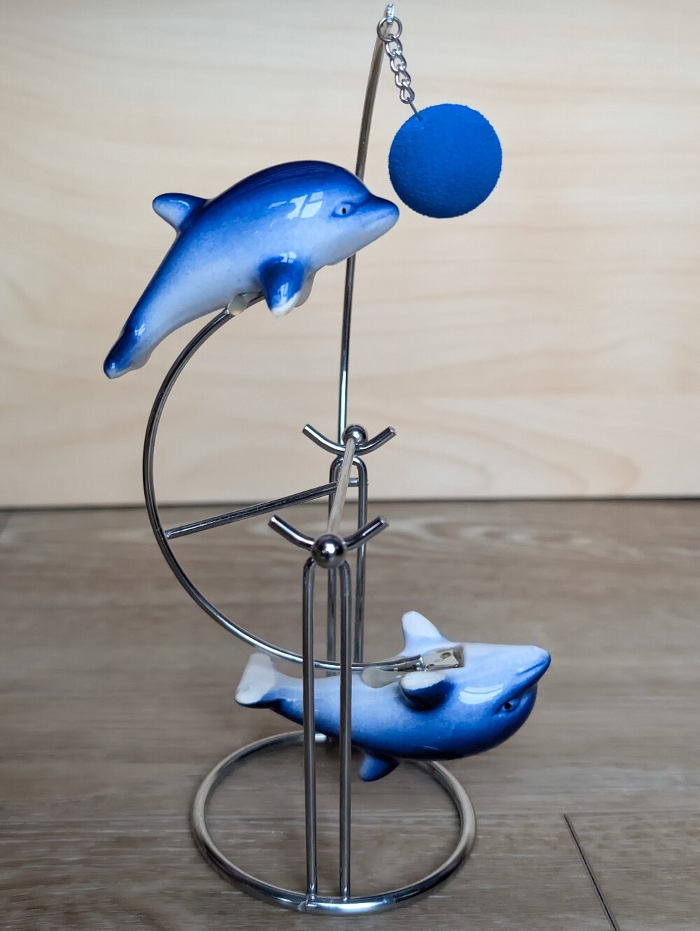 Vintage Rocking Dolphin Kinetic desk toy Carlisle